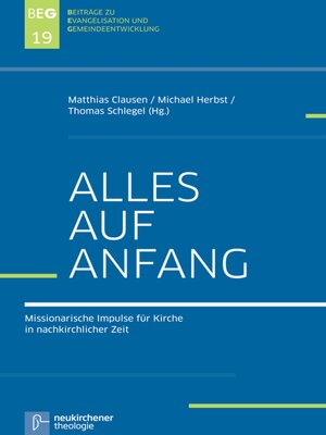 cover image of Alles auf Anfang